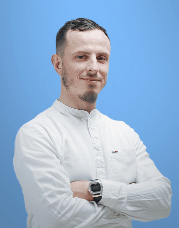 Photo de M. Kevin Bortoluzzi, co-gérant de PCS Fluides et spécialiste du chauffage