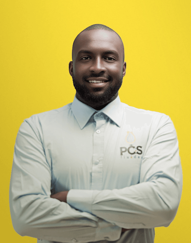Photo de M. Sanoussi Sakho, co-gérant de PCS Fluides et spécialiste des performances énergétiques